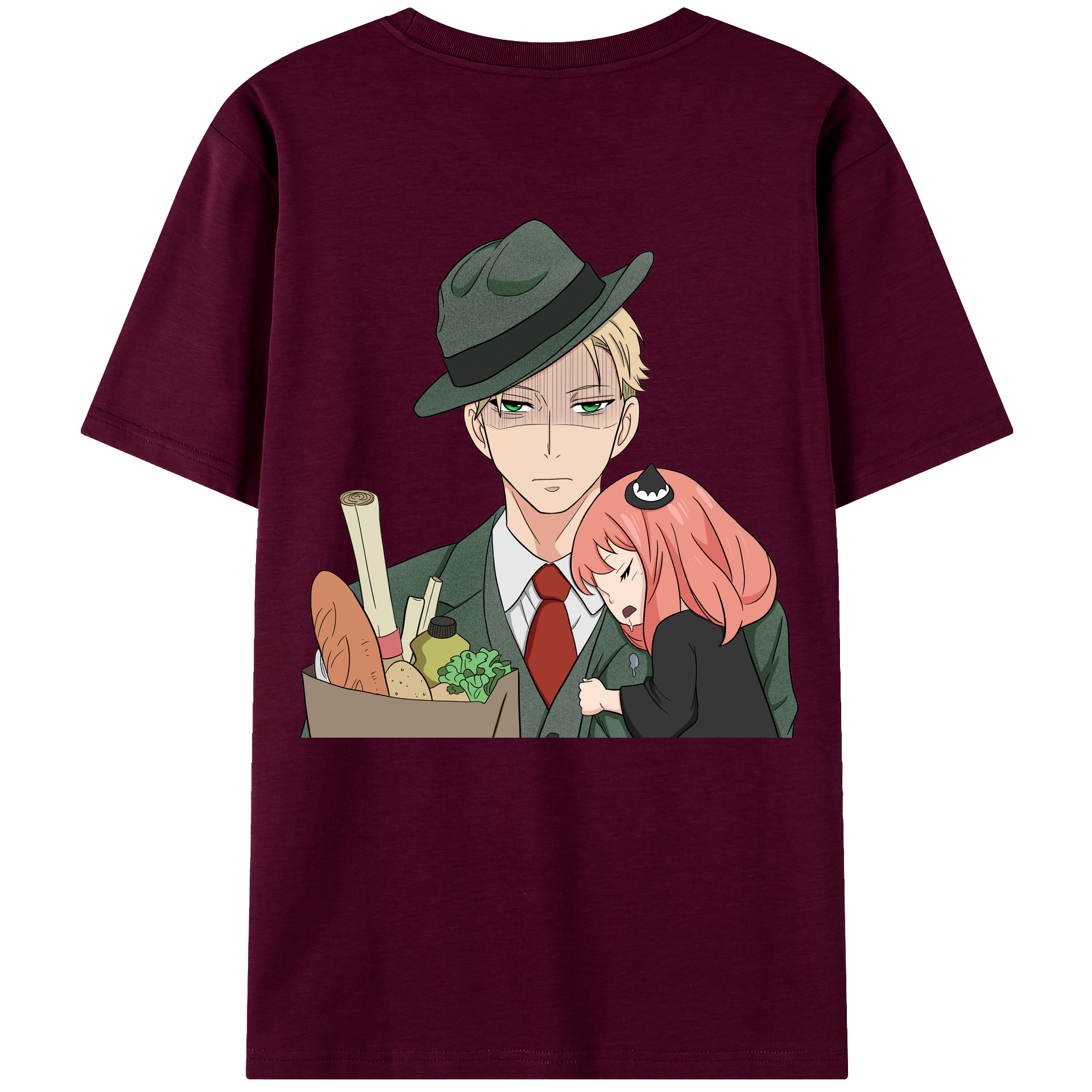 （画像用） SPY×FAMILY间谍家家酒 レディース半袖Tシャツ(バックプリント)